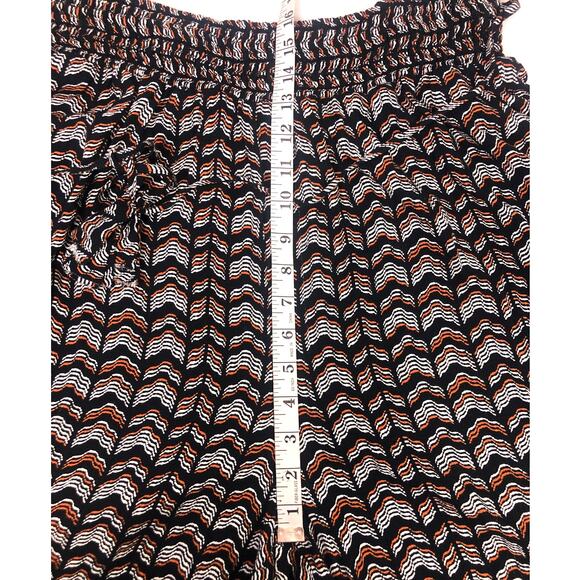 Anthropologie Tribal Slash Pockets Harem Style Viscose Ankle Jogger Size L - Picture 12 of 12